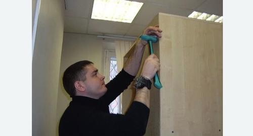 Разборка и сборка мебели в офисе. Липецк