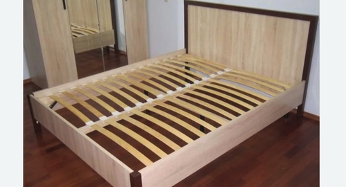 Сборка двухспальной кровати. Липецк